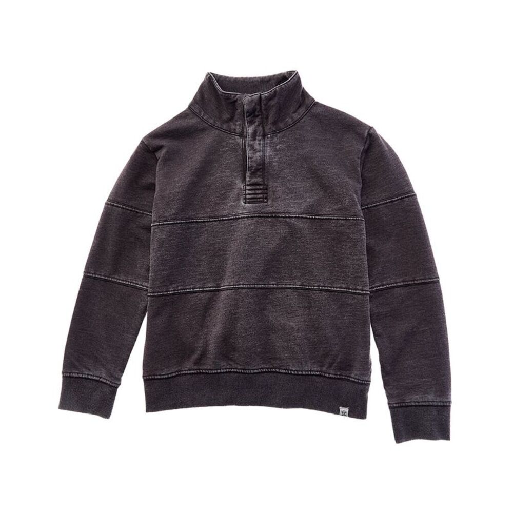 Sovereign Code Boys  Chance Mock Neck Sweater, Black